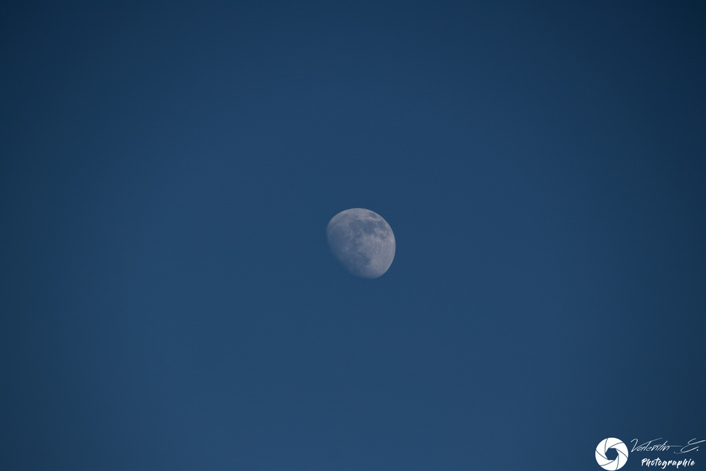 Lune de jour
